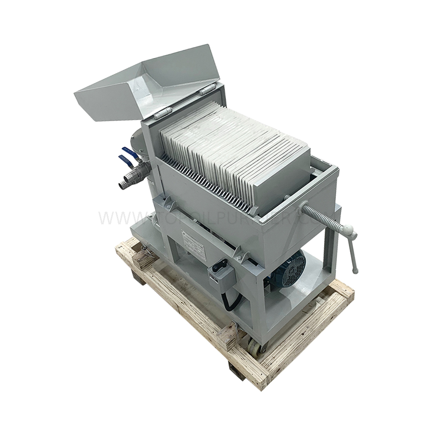 PL Paper Plate Pressure Oil Filter Machine