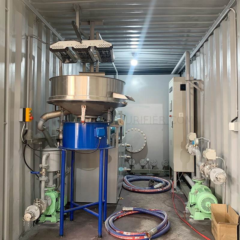 ZYD-I-T Transformer Oil Regeneration System with Container