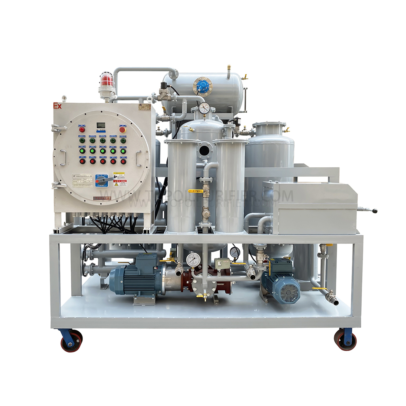 TYR-Ex Diesel Fuel Oil Purification and Discolorization Machine